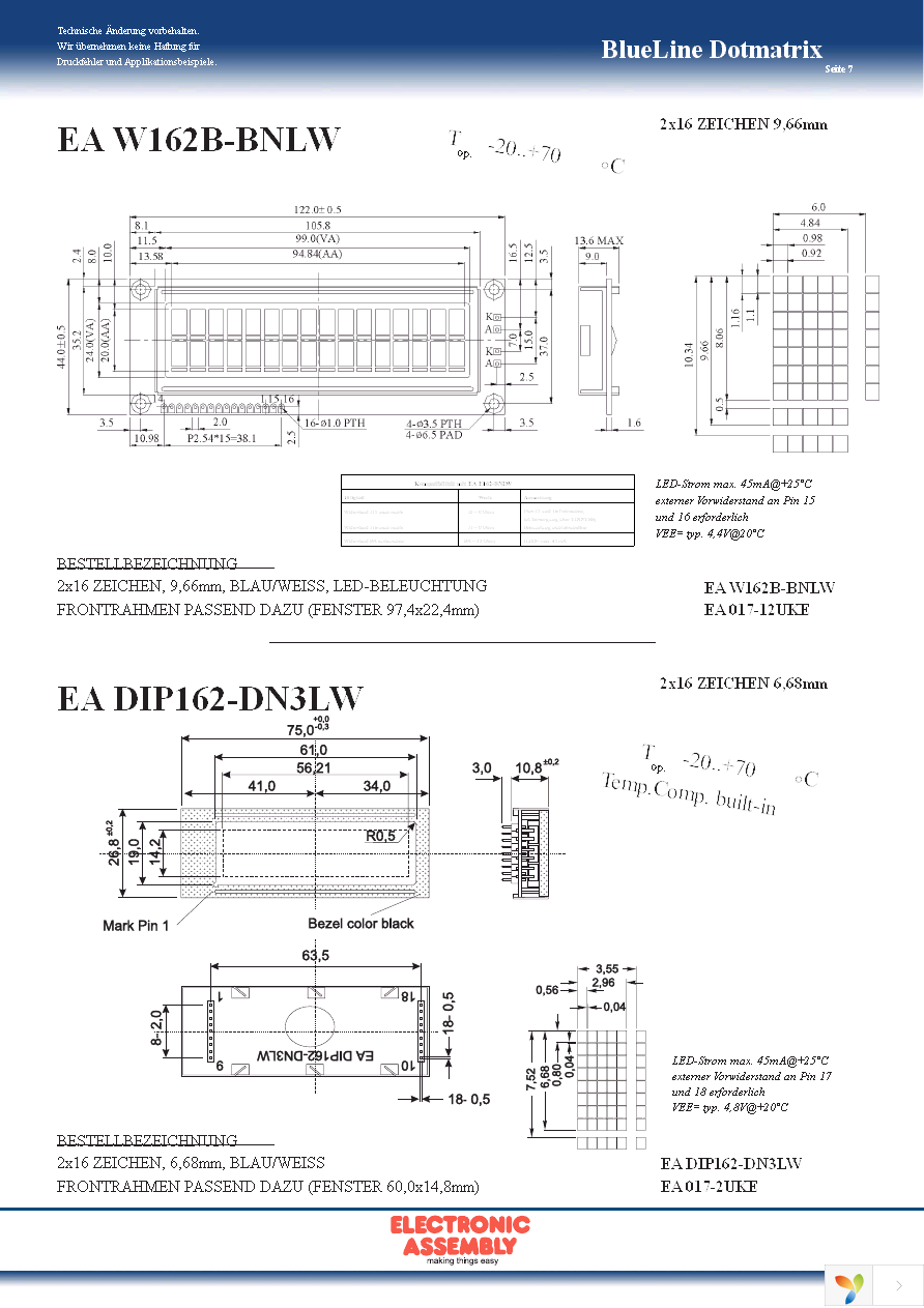 EA T204B-BNLW Page 7